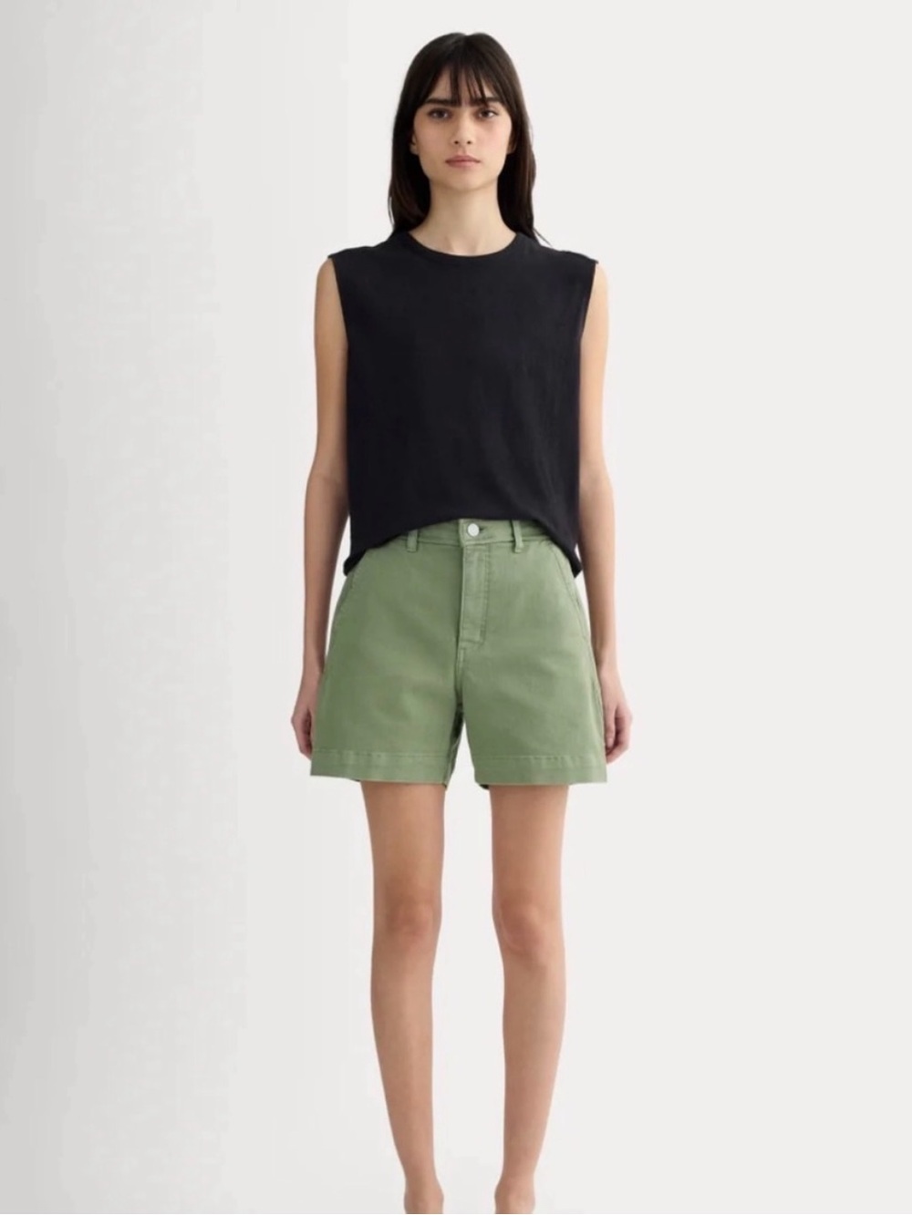 NWTs Everlane Olive Green Utility Shorts